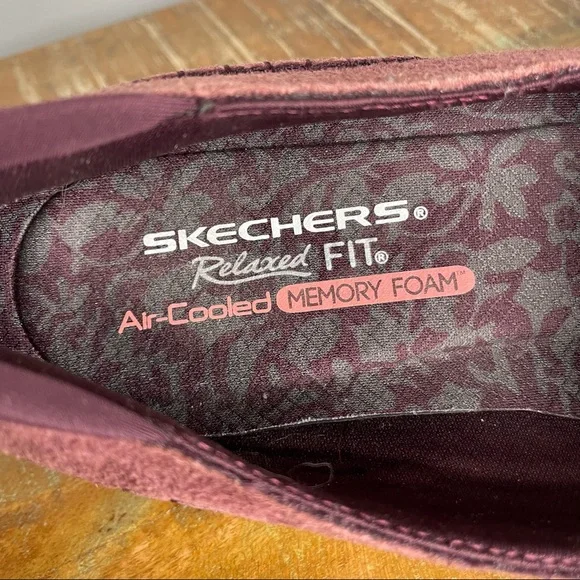 SKECHERS Women’s Mauve Relaxed Fit Air Cooled Memory Foam size 9.5 - Picture 6 of 9